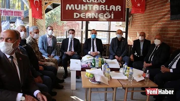 Elazığ Protokolü, Muhtarlarla Bir Araya Geldi!