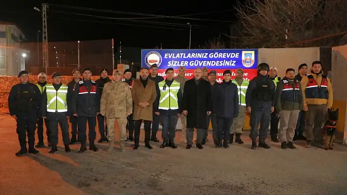 Elazığ Protokolünden Yılbaşı Mesaisi