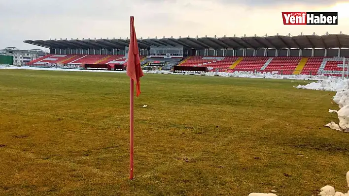 Elazığ sahaları müsabakalara hazır hale getirildi