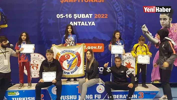 Elazığ, Wushu Kung Fu'da 4 madalya aldı