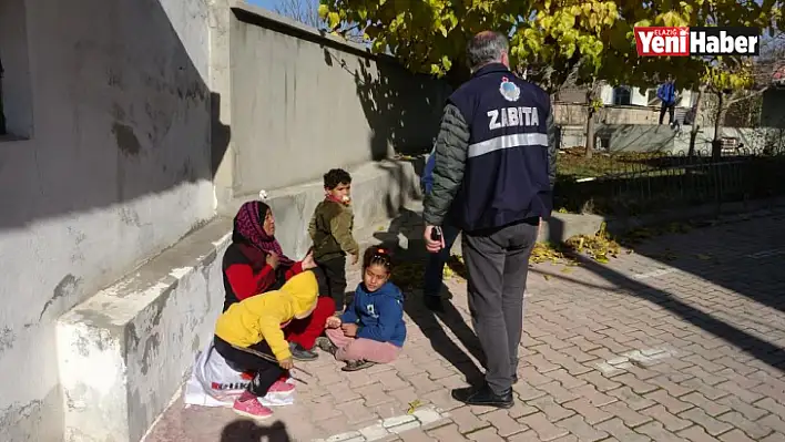 Elazığ Zabıtasından Dilenci Operasyonu!