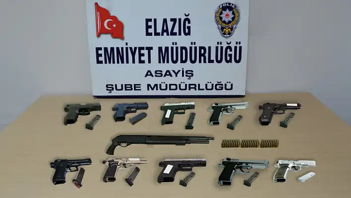 Elazığda asayiş ve şok uygulamaları: 120 şüpheli yakalandı