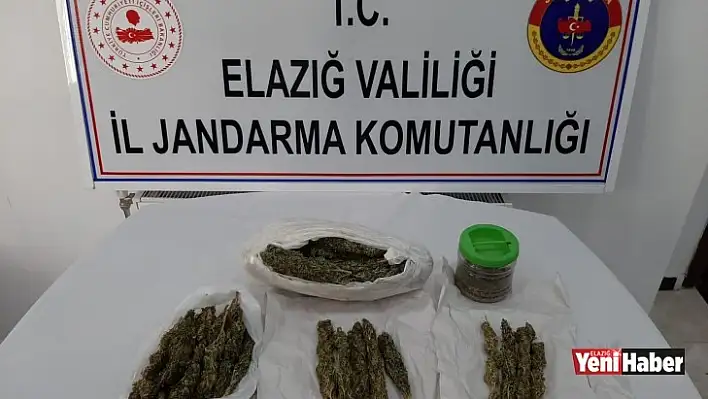 Elazığda Uyuşturucu Taciri Yakalandı!