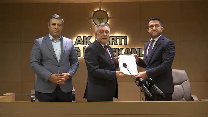 Evliyaoğlu Resmi Müracatını Yaptı