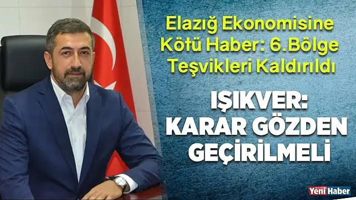 Işıkver: Karar Gözden Geçirilmeli