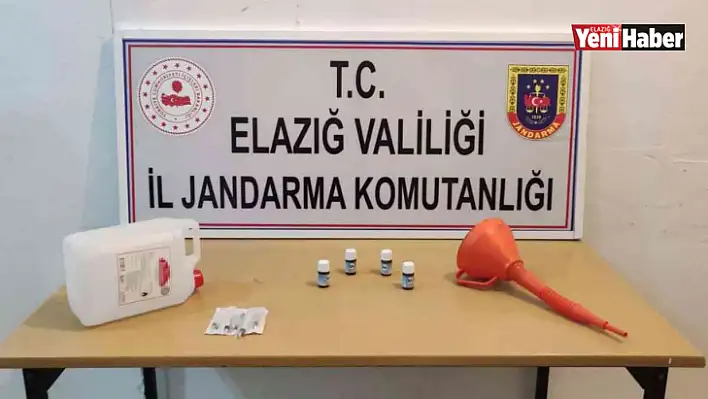 Jandarmadan Kaçak İçki Atölyesine Operasyon