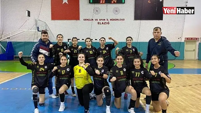 Kadınlar Hentbol 1. Lig: Elazığ SYSK: 33 - Kızıltepe Spor Lisesi SK: 24