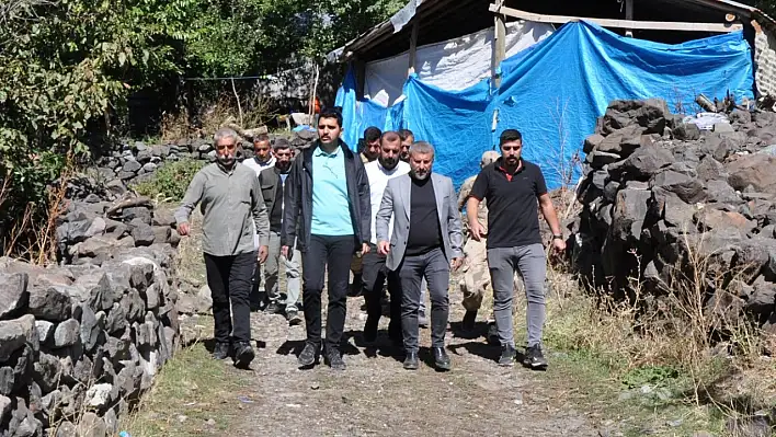 Kaymakam Teke İncelemelerde Bulundu