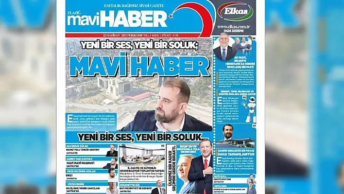 Mavi Haber Yayın Hayatına Başladı