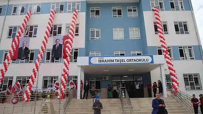 İbrahim Taşel Ortaokulu Açıldı