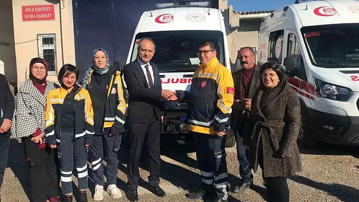 Elazığ'a 6 Adet Ambulans