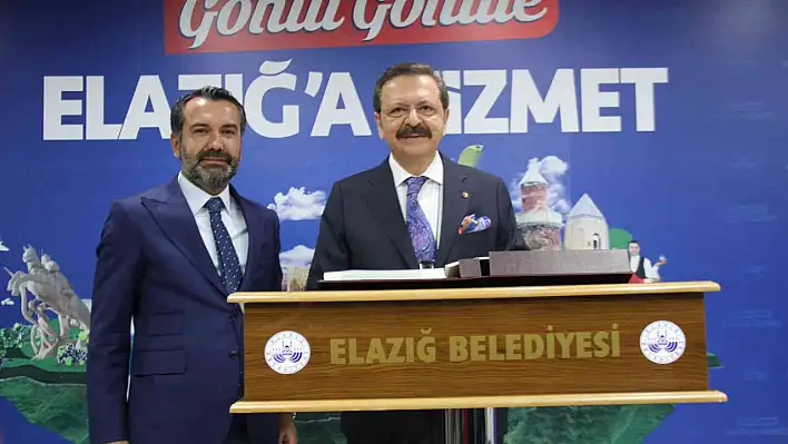 TOBB Başkanı Hisarcıklıoğlu Elazığ'da