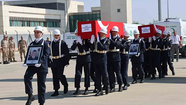 Şehitlerimiz Memleketlerine Uğurlandı