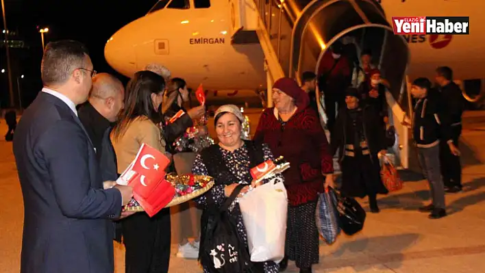 Ahıska Türklerinin üçüncü kafilesi de Elazığ'a geldi