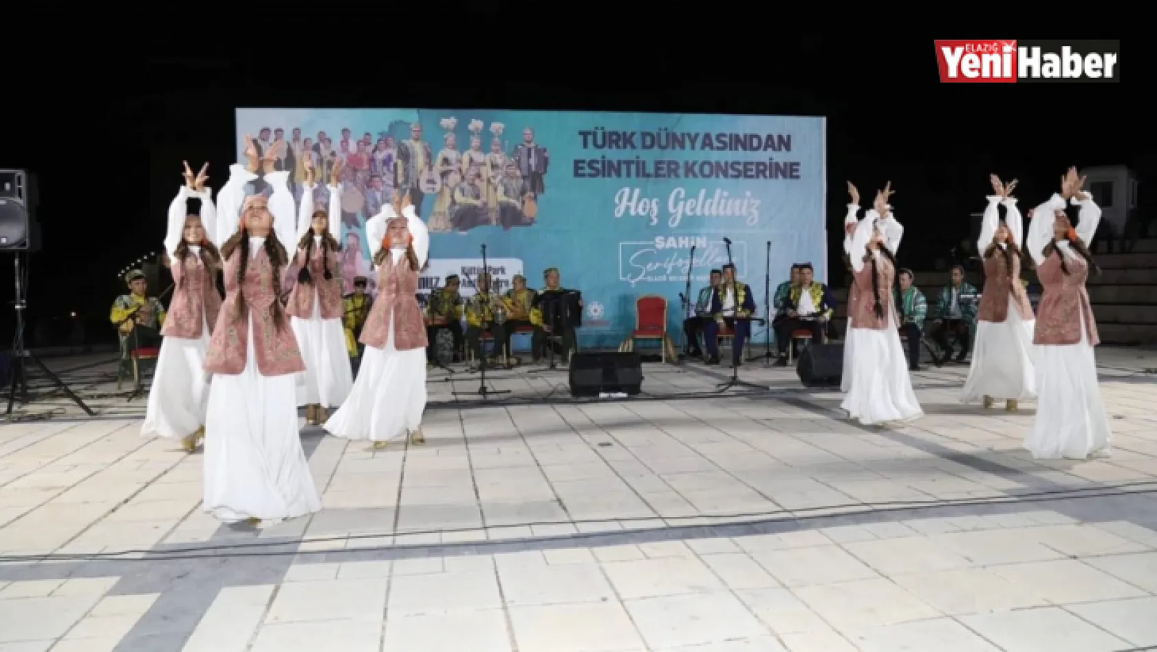 'Türk dünyasından esintiler' konserine Elazığlılar yoğun ilgi gösterdi