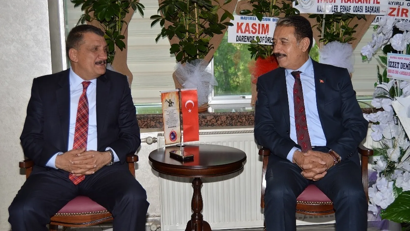 Başkan Gürkan'dan Keskin'e ziyaret 