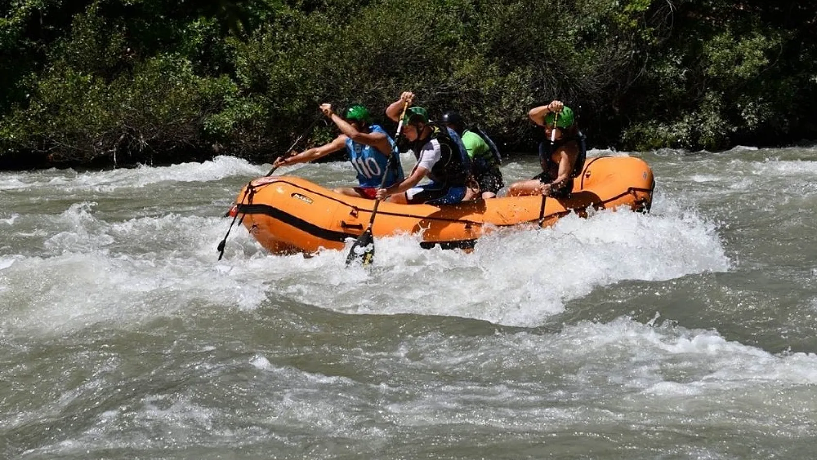 Munzur Nehri, uluslararası rafting parkuru ilan edildi 