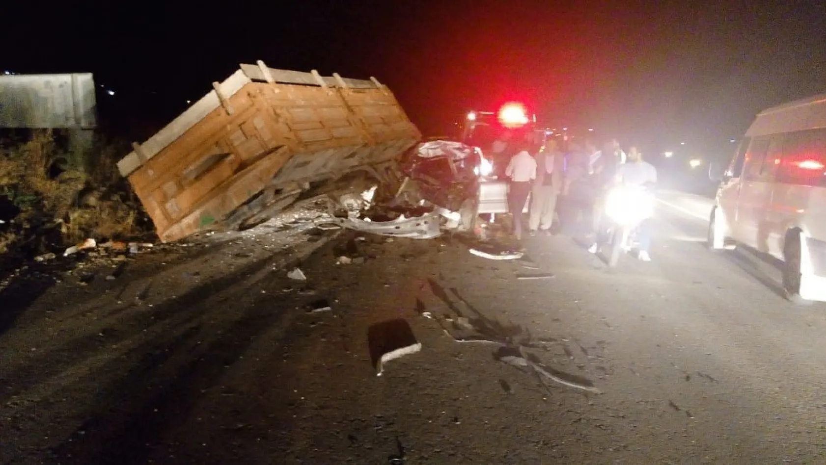 Elazığ'da trafik kazası: 1 ölü 