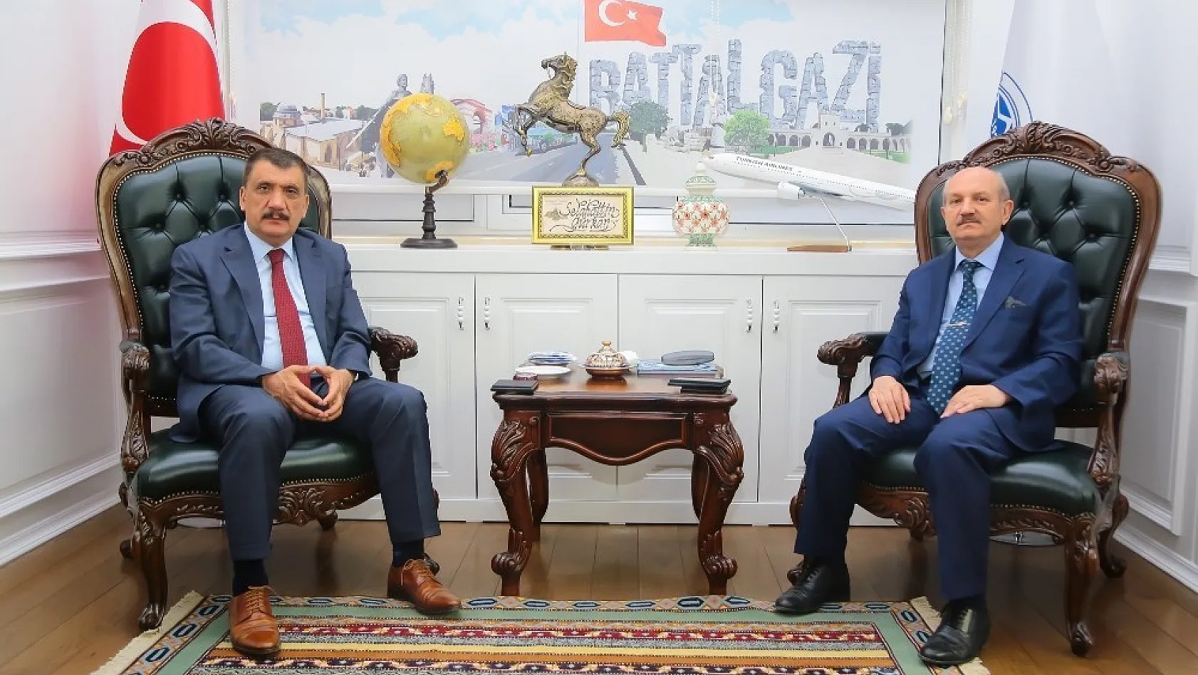 MEB Strateji Geliştirme Başkanı Konaklı'dan Gürkan'a ziyaret 