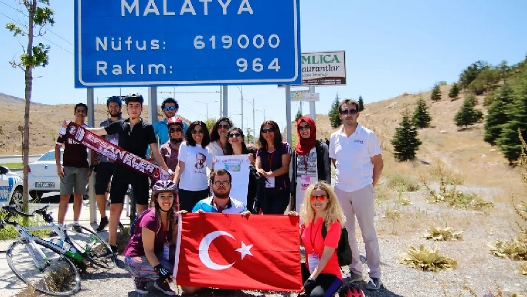 Türk Kadının Zaferi Bisiklet Turu' Malatya'da 