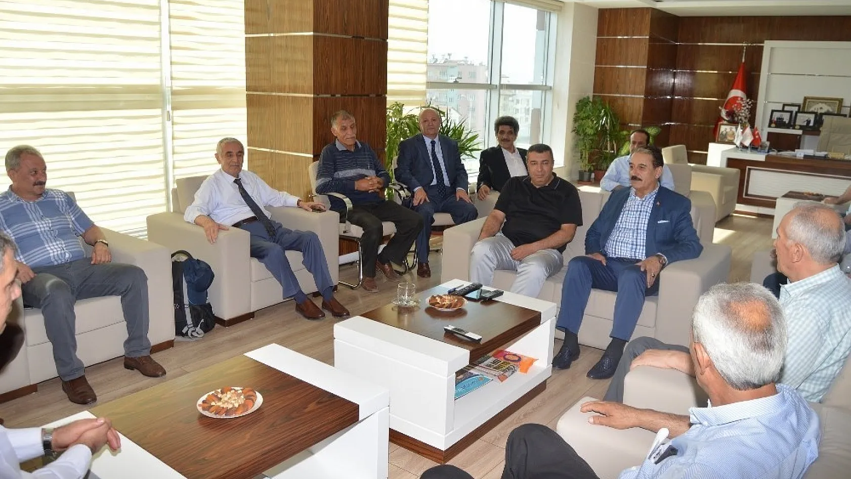 Keskin'den Ticaret Borsası Başkanı Özcan'a ziyaret 