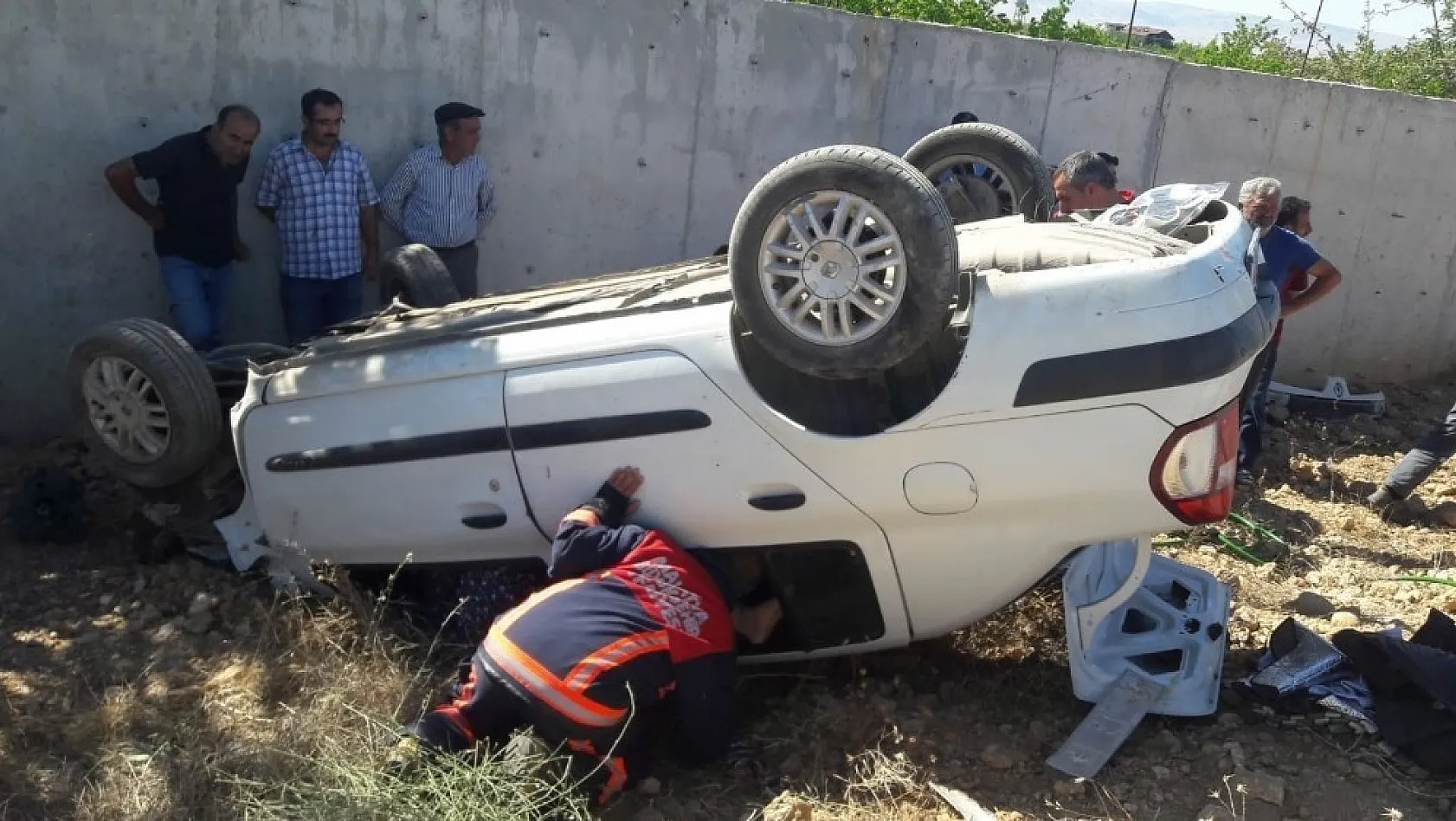 Malatya'da kaza: 1'i ağır 5 yaralı 