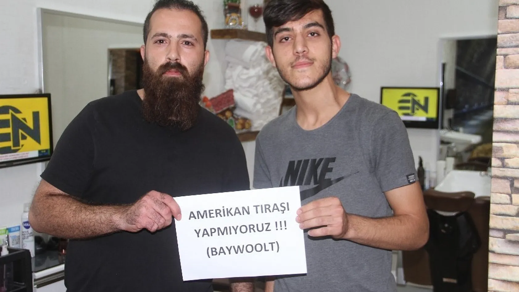 Elazığ'lı Kuaför  Amerikan traşını yasakladı