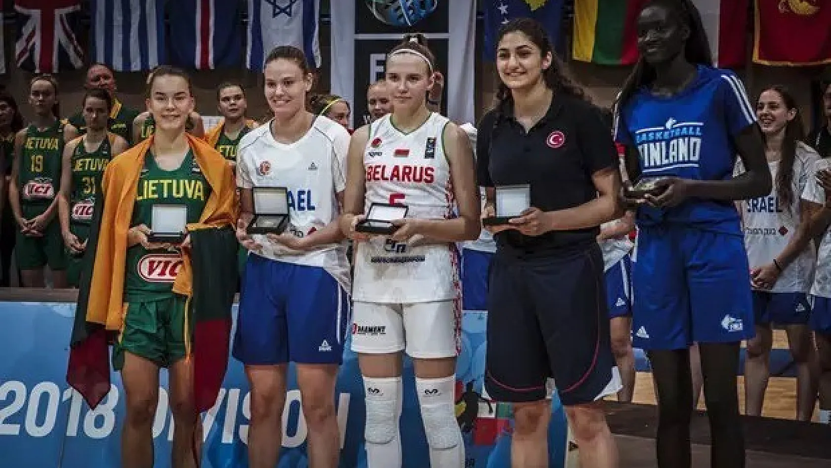 U18 Genç Kızlar Avrupa Basketbol Şampiyonası B Ligi sona erdi 