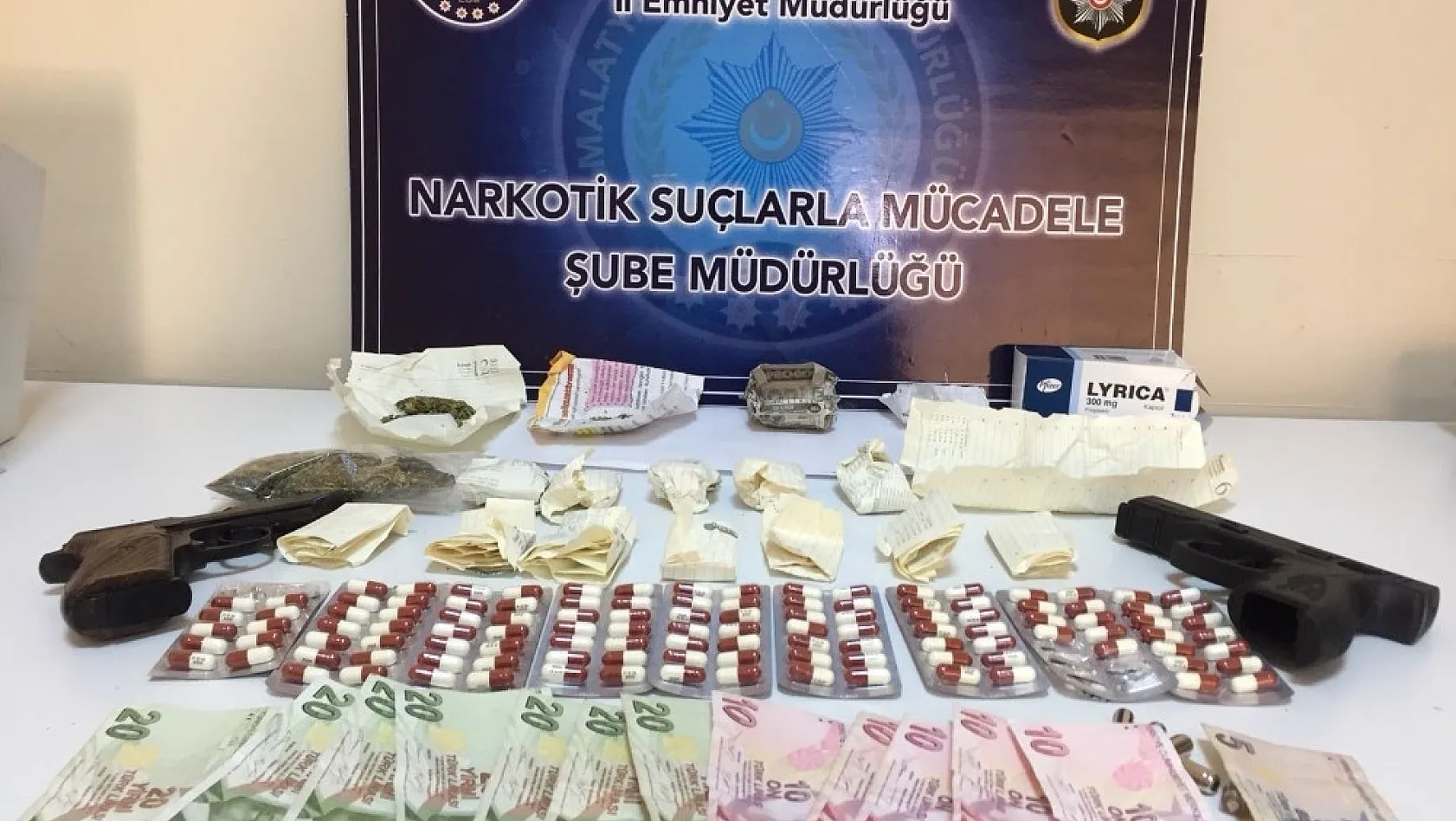 Malatya'da uyuşturucu operasyonu: 10 tutuklama 