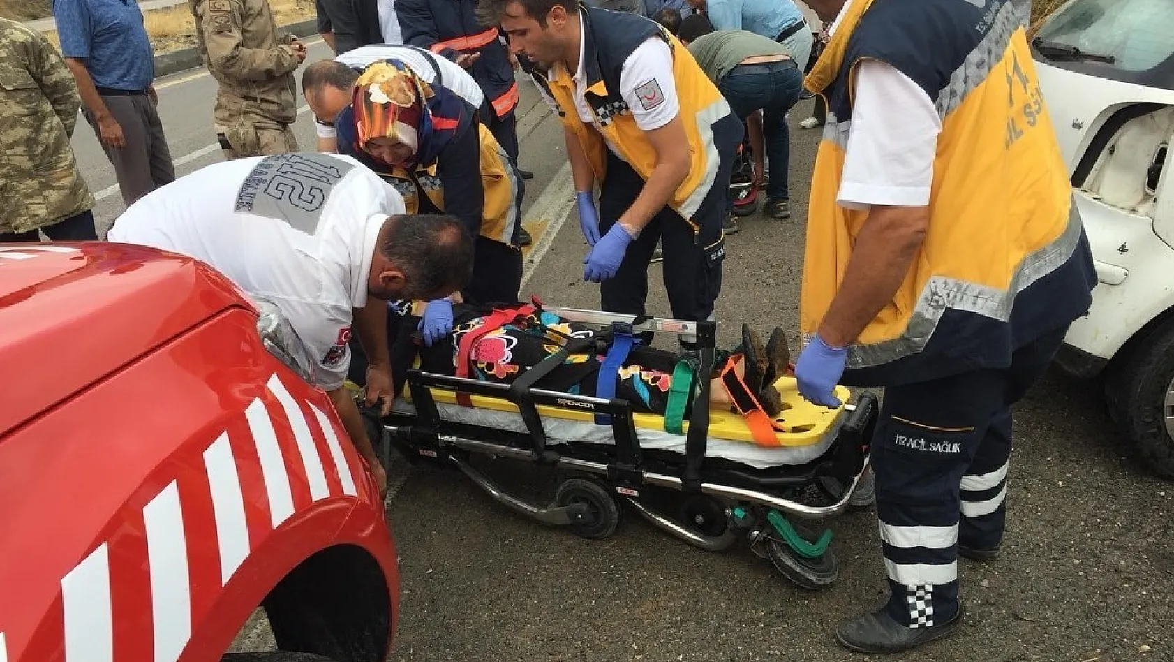 Darende'de kaza: 2 yaralı 