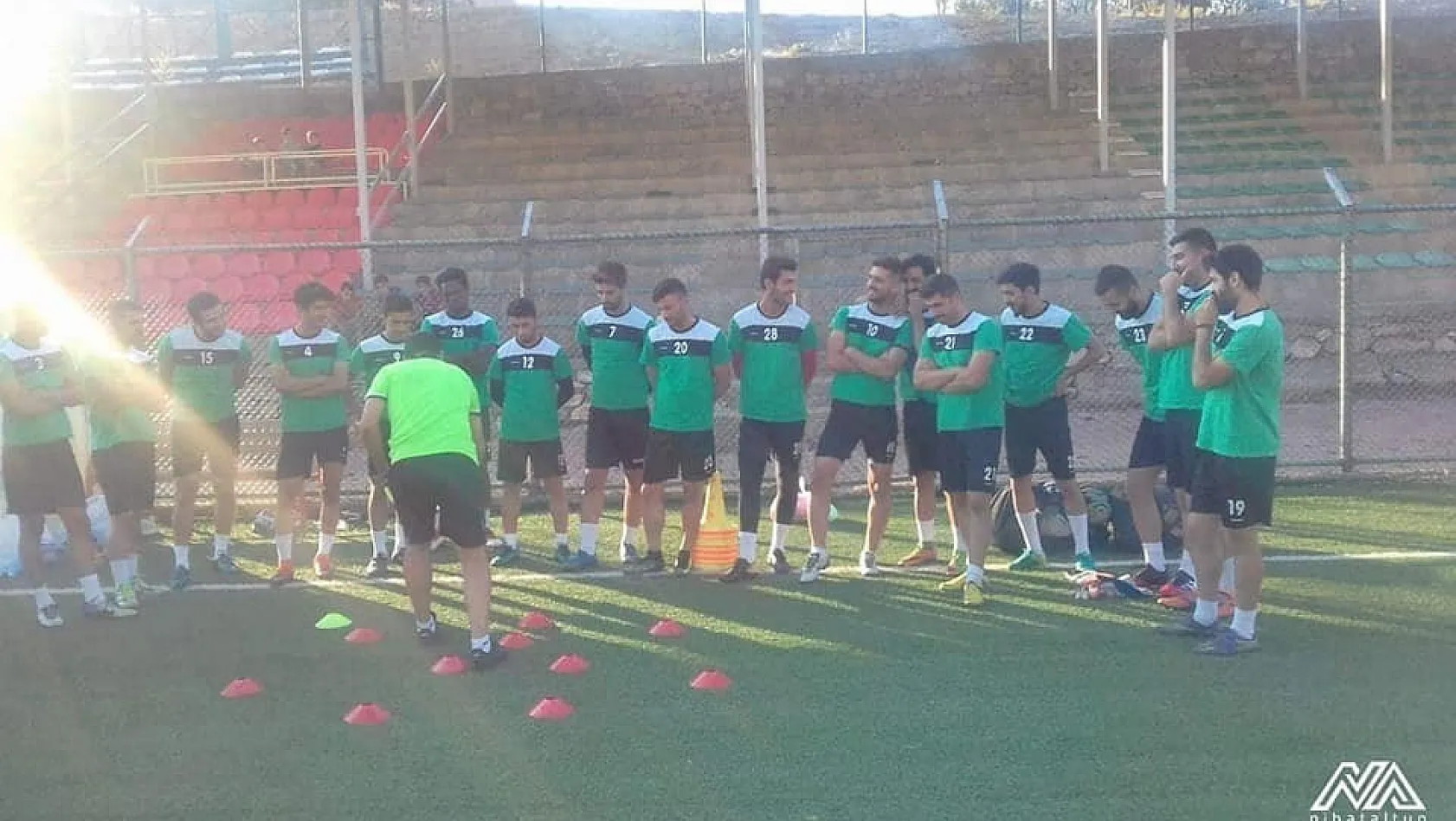 Pütürge Belediyespor'da Yeşilyurt Belediyespor maçı hazırlıkları sürüyor 