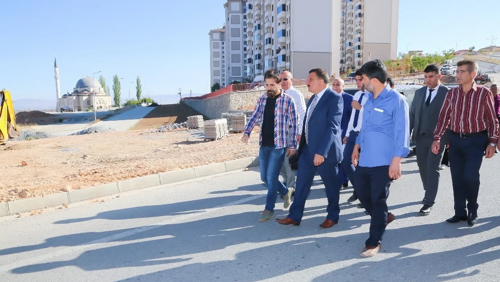 Başkan Gürkan, park çalışmalarını yerinde inceledi 