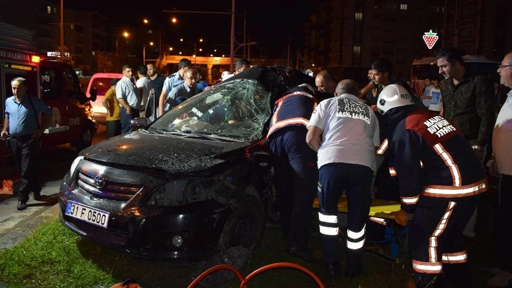 Malatya'da feci kaza 1 ölü 1 yaralı 