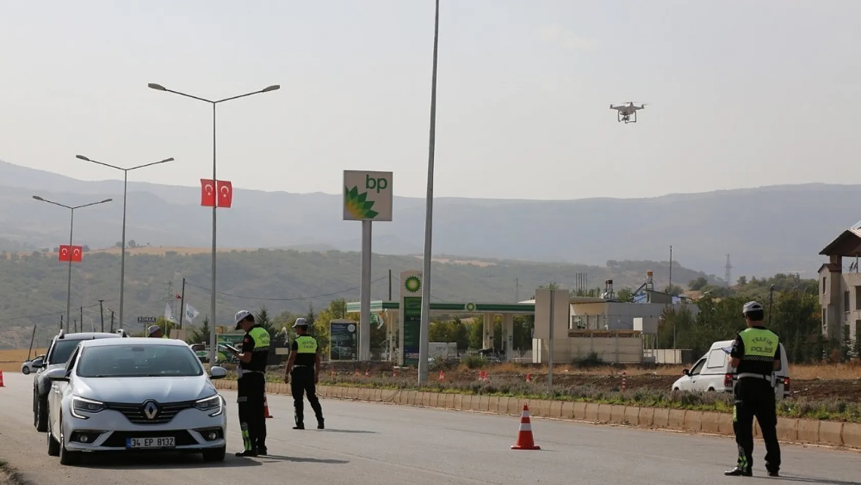 Tunceli'de polislerden 'Dronlu' uygulama 