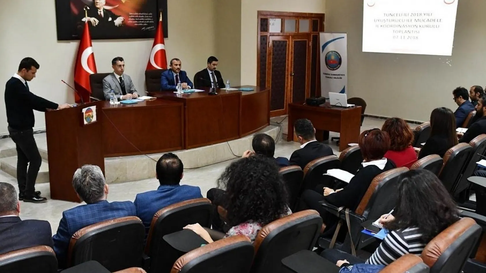 Tunceli'de Uyuşturucu İle Mücadele Toplantısı 