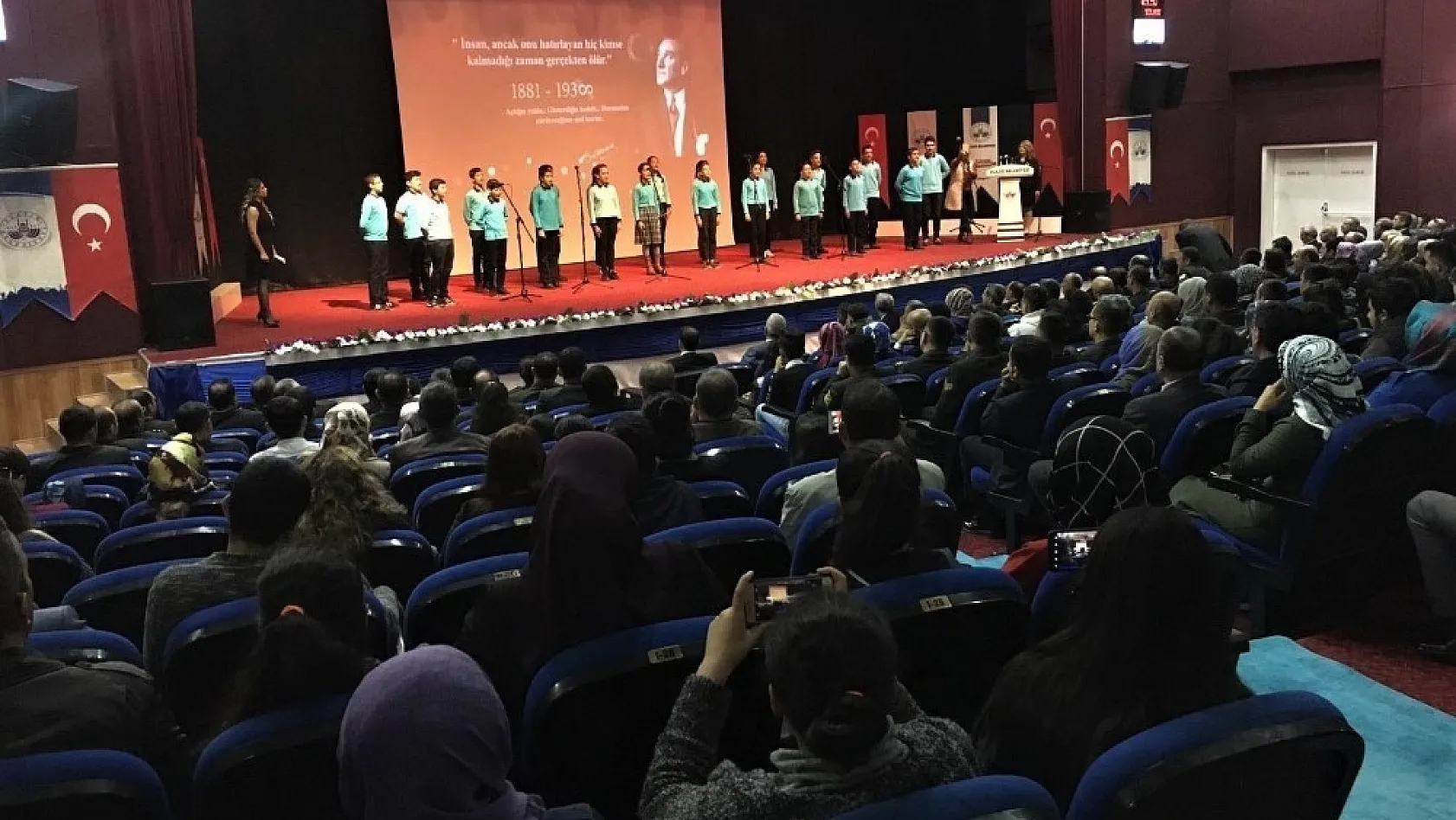 Elazığ'da Atatürk'ü Anma Günü etkinlikleri 
