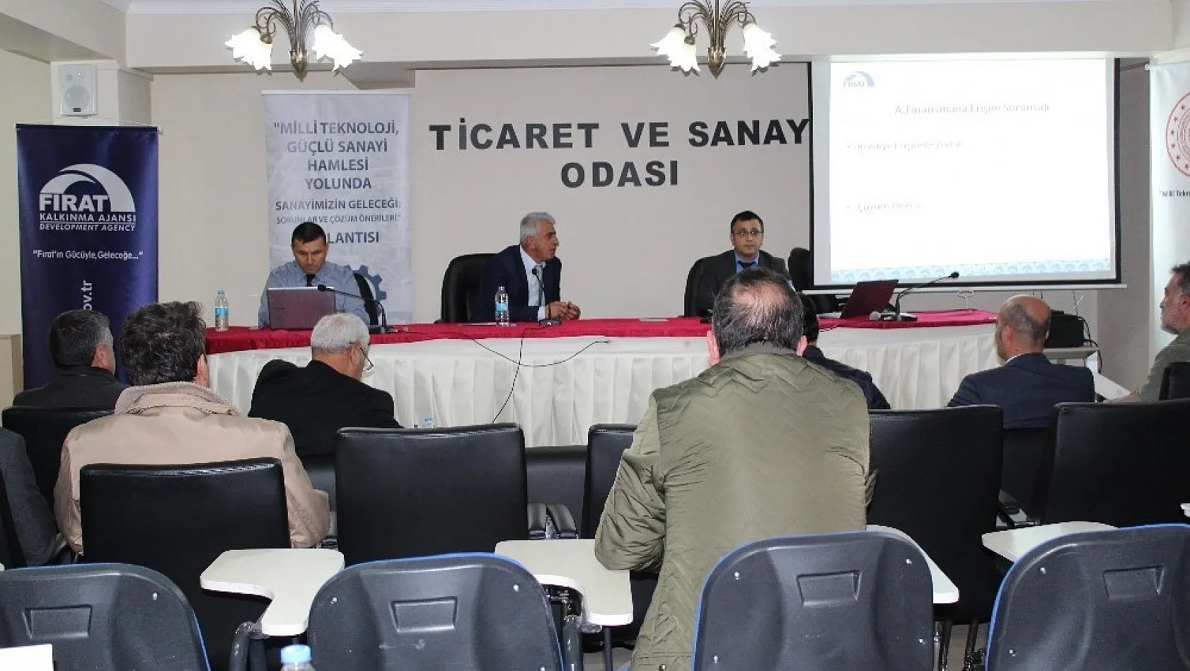 Tunceli'de 'Milli Teknoloji, Güçlü Sanayi Hamlesi' toplantısı 