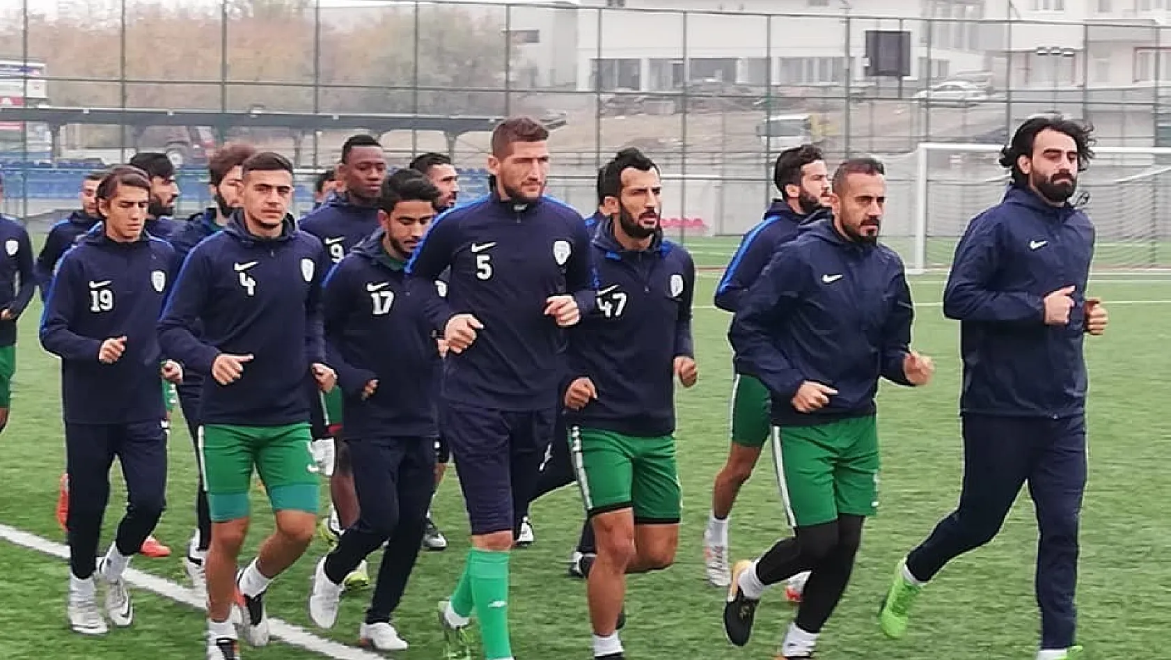 Yeşilyurt Belediyespor'da Pütürge Belediyespor maçı hazırlıkları sürüyor 