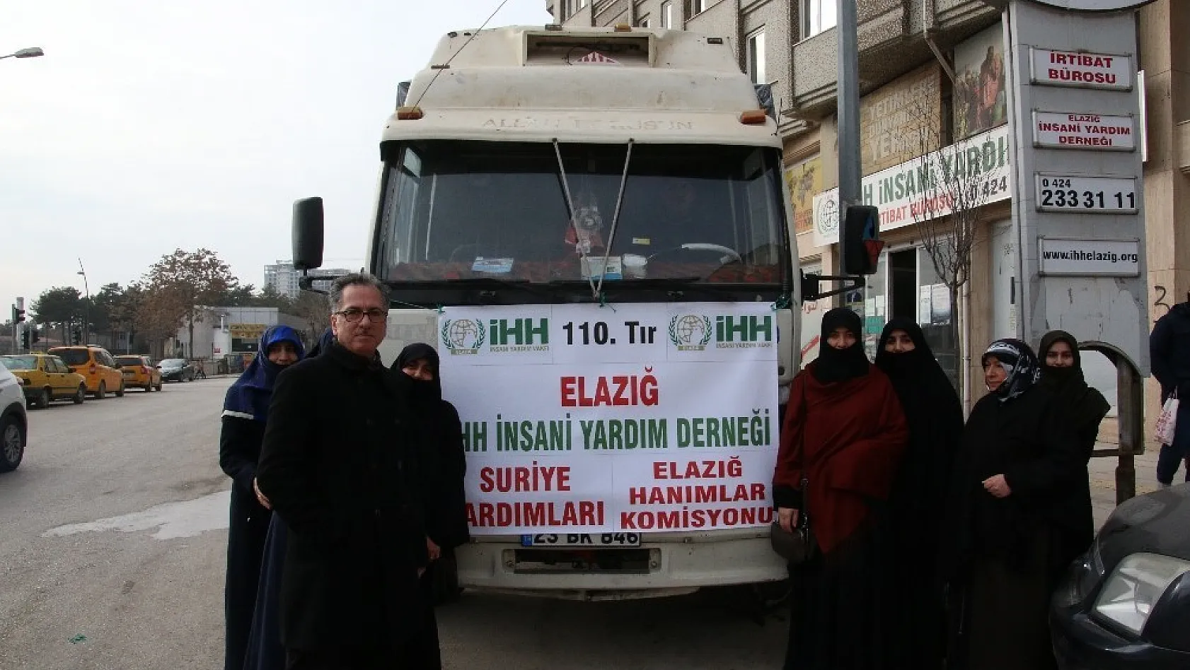 Elazığ'dan Suriye'ye Uzanan Yardım Eli