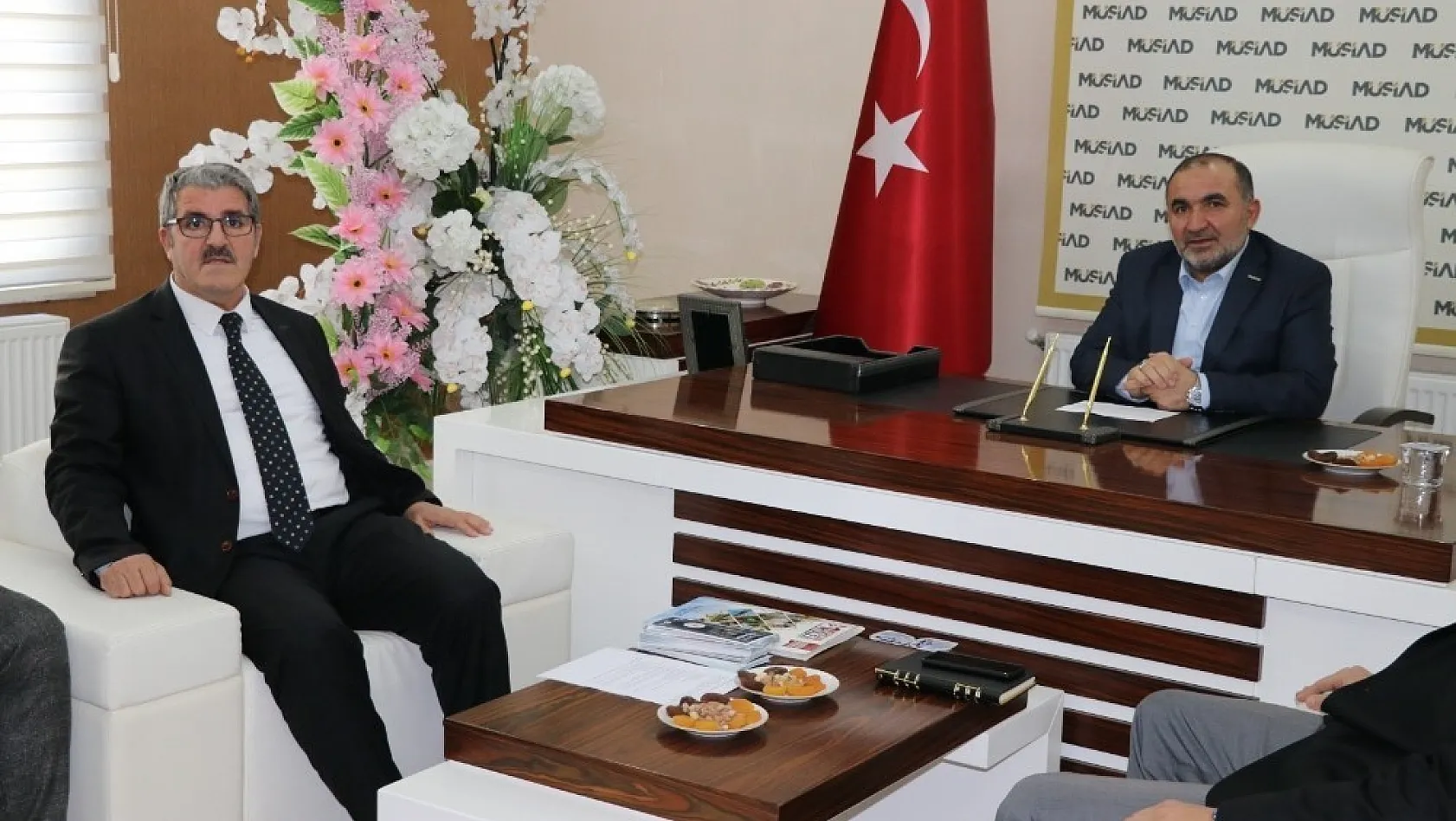 MÜSİAD Başkanı Poyraz'a 'Hayırlı olsun' ziyaretleri 