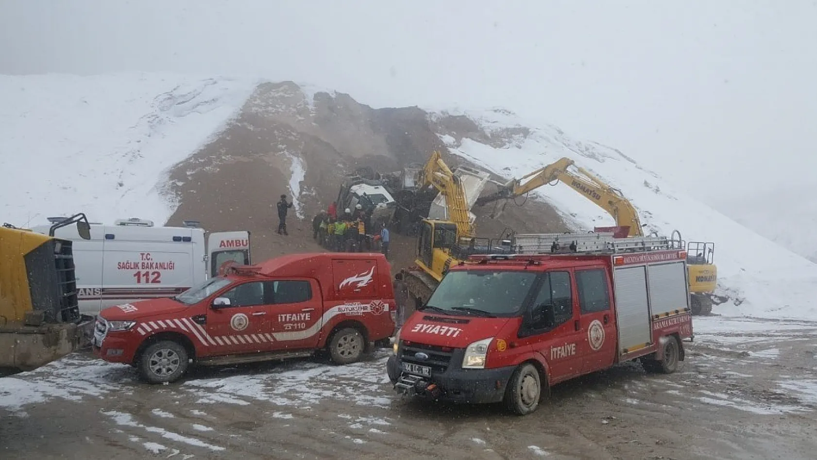 Taş ocağında feci kaza: 1 yaralı 