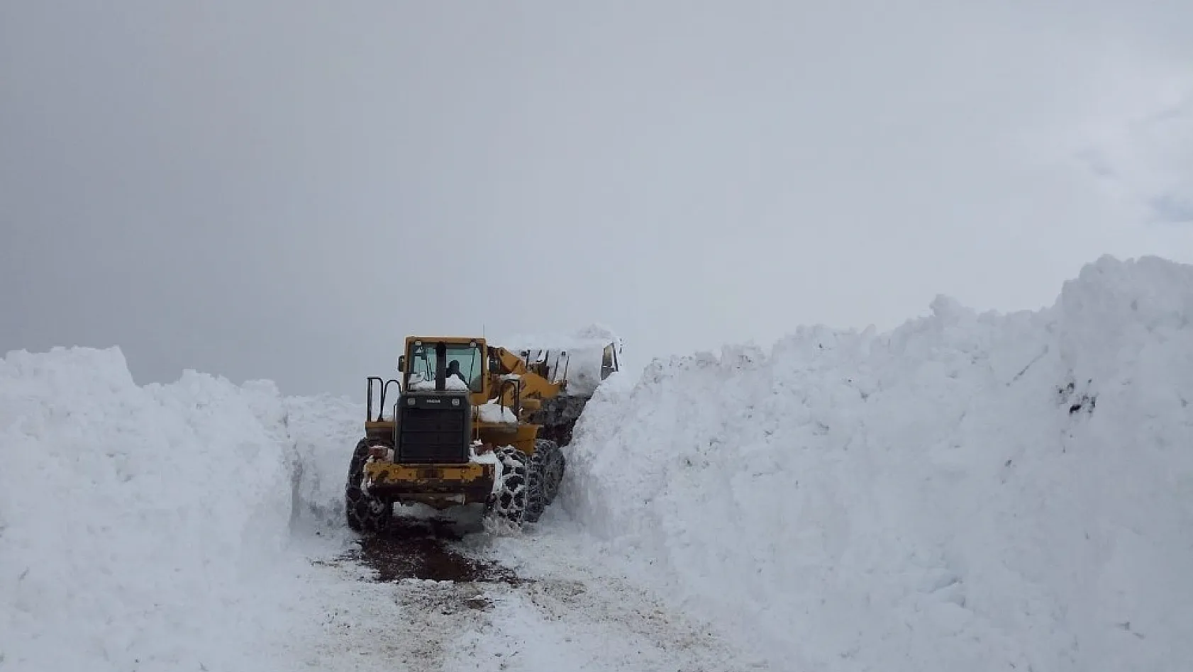 Bingöl'de kar nedeniyle kapanan 243 köy yolu  açıldı 