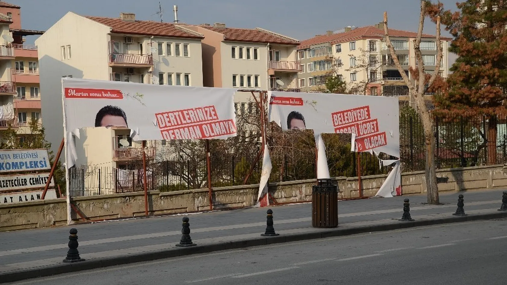 CHP'li Gökçe'den afiş tepkisi 