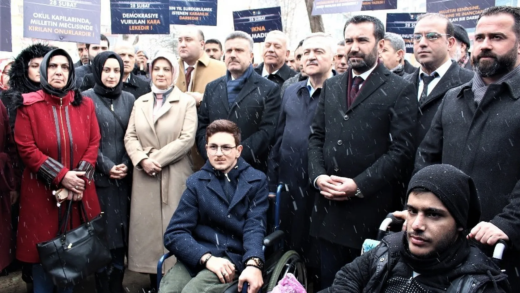 Elazığ'da 28 Şubat  darbe açıklaması 