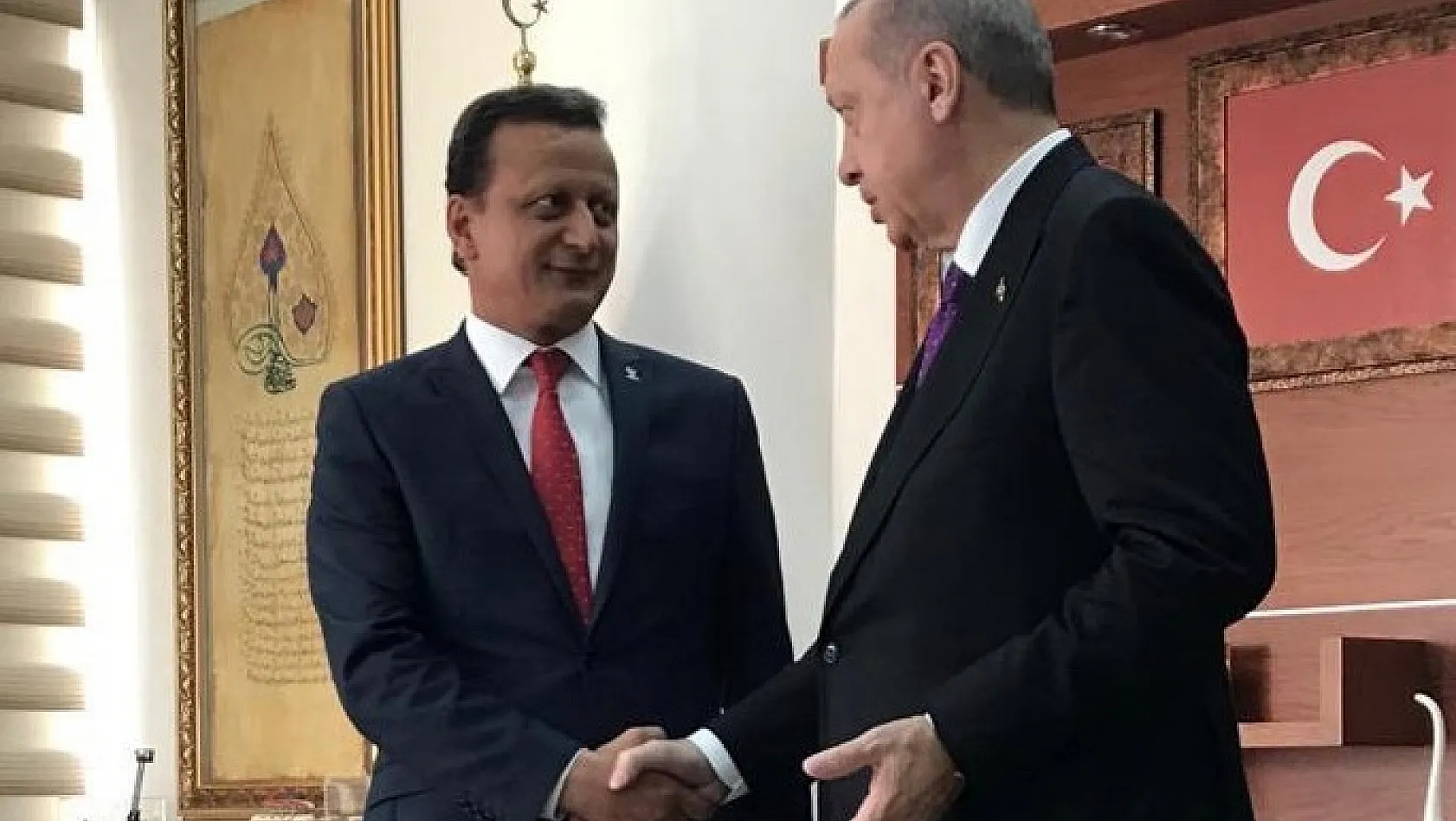 Akçadağ Başkan Adayı Kırteke, Cumhurbaşkanı Erdoğan ile görüştü 