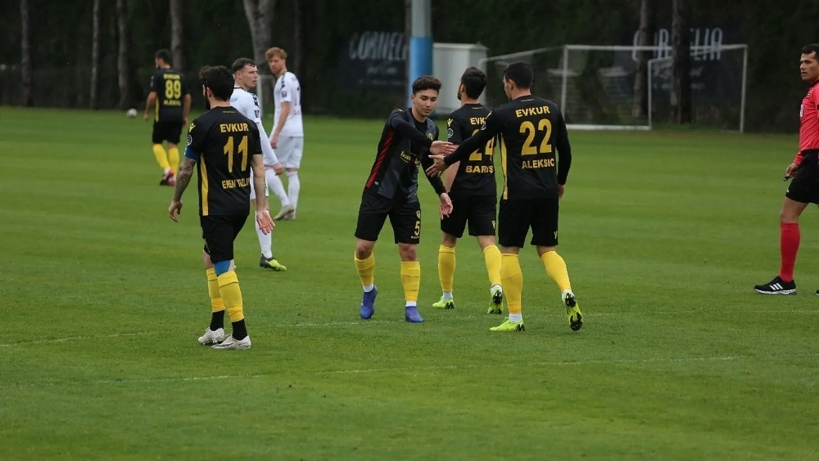 EY.Malatyaspor hazırlık maçında berabere kaldı 