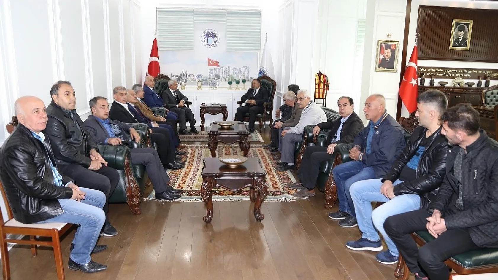 Türk-İş'ten Başkan Güder'e ziyaret 