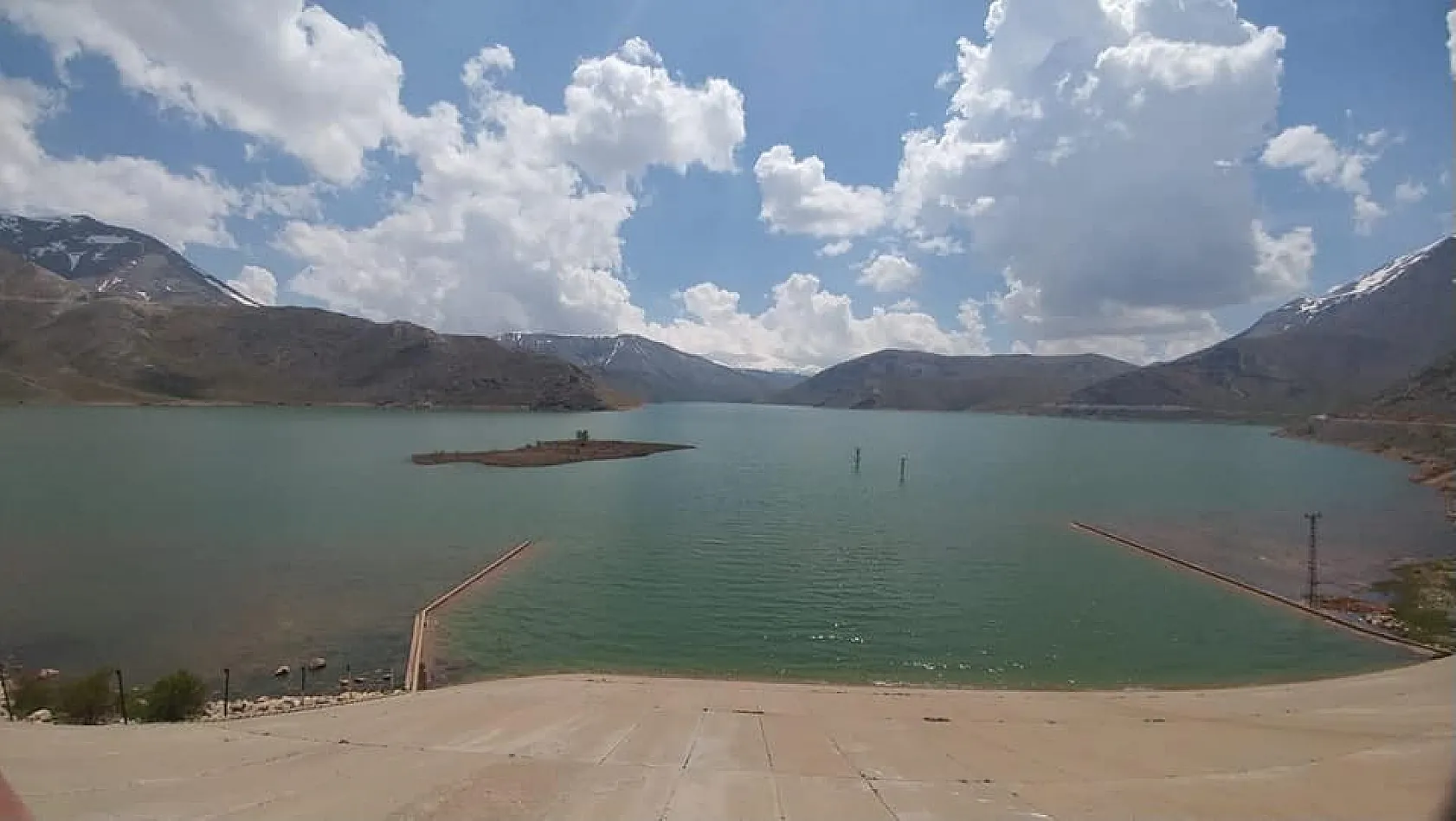 Çat barajında 85 milyon metreküp su birikti 