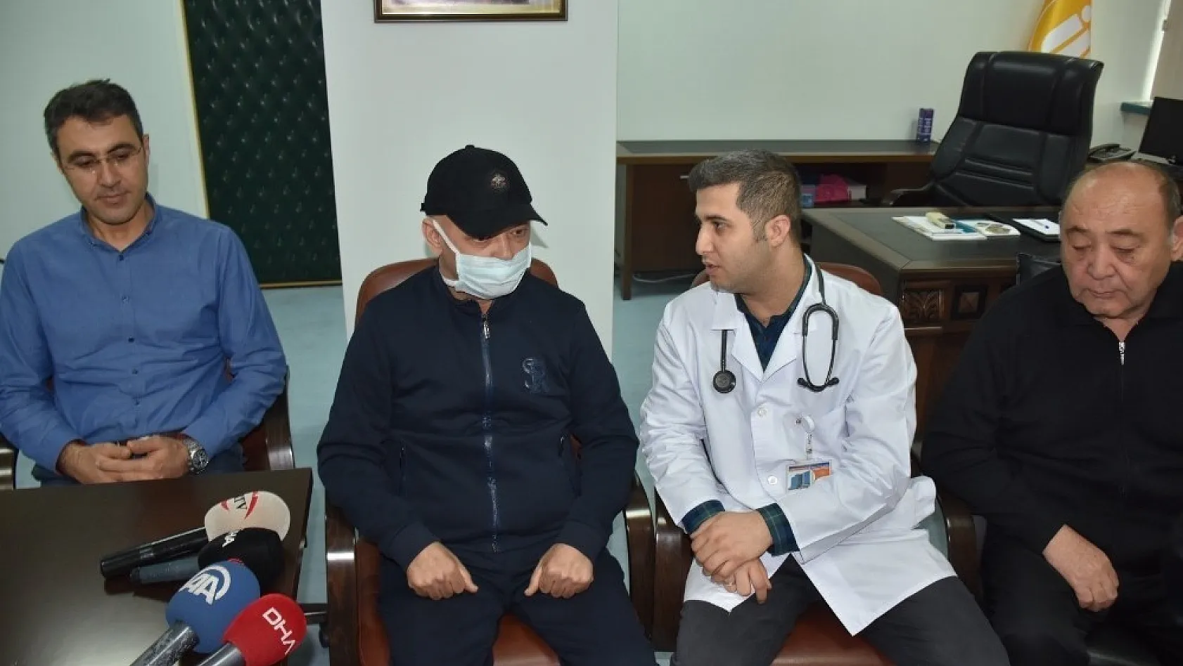 Özbek hastaya Malatya'da ilik nakli yapıldı 