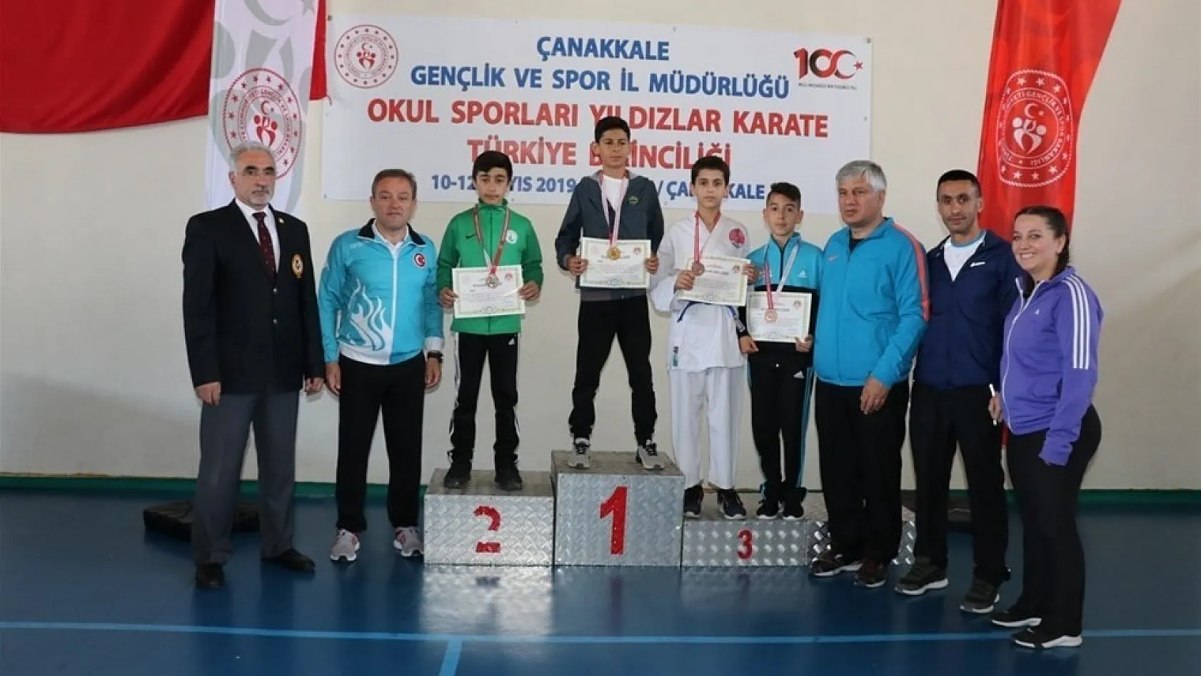 Malatyalı karateciler Türkiye üçüncüsü oldu 